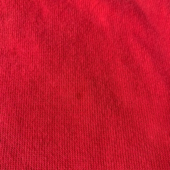 Polo Ralph Lauren Mens‎ Sweater Size Large Red Long Sleeves 1/4 Zip Pullover - Picture 4 of 11